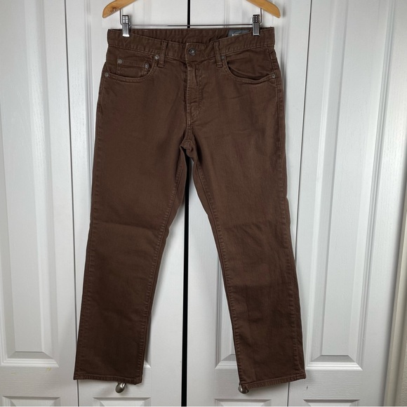 Bonobos Other - Bonobos Straight Slim Fit Jeans Men’s 32x30 Brown Cotton Denim Casual Grunge